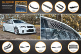 Holden Commodore (2006-2013)  S2 Sedan Full Lip Splitter Set