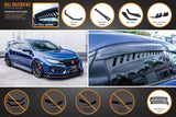 Honda Civic (2017-2022)  Type R Full Lip Splitter Set