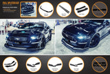 Ford Mustang (2018-2025)  S550 FN Full Lip Splitter Set