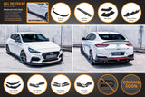 Hyundai i30N (2017-2021)  Fastback PD Full Lip Splitter Set