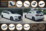 Audi S3 (2013-2020)  8V Pre-Facelift Sportback Full Lip Splitter Set