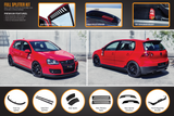 Volkswagen Golf (2003-2008)  GTI Full Lip Splitter Set