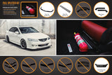 Honda Accord (2002-2008)  Euro FACELIFT CL7/CL9 Full Lip Splitter Set