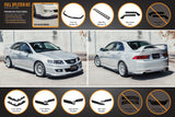 Honda Accord (2002-2008)  Euro FACELIFT CL7/CL9 Full Lip Splitter Set