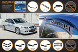 Honda Accord (2002-2008)  Euro FACELIFT CL7/CL9 Full Lip Splitter Set