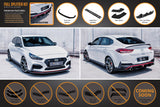 Hyundai i30N (2017-2021)  Fastback PD Full Lip Splitter Set