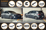 Volkswagen Golf (2008-2012)  GTI Full Lip Splitter Set