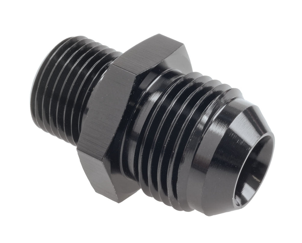 2Pcs 6AN AN6 Flare To 10AN AN10 ORB Male Fuel Rail O-Ring Fitting Adapter Black - Foto 6