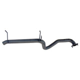 Redback Exhaust 2.5" System with Hotdog Centre and Rear Muffler Delete for Ford FG Falcon Sedan