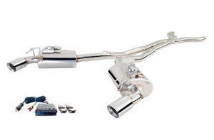 CHEVROLET CAMARO GEN 5 Stainless Steel Twin 3" Cat-Back System With Front Resonators And Varex Rear Mufflers XForce