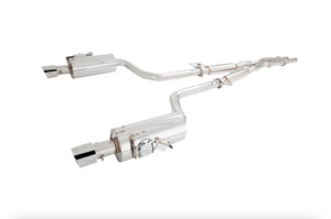 CHRYSLER 300C (2012-2018)  6.4L SRT-8 3" Stainless Steel Twin Cat-Back System With Varex Mufflers