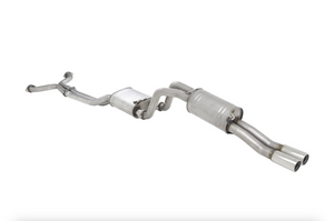 Ford Falcon (2003-2008) BA/BF XR8 Ute 2.5" Inch Raw 409 Stainless Steel Catback Exhaust System With Large Muffler - XFORCE
