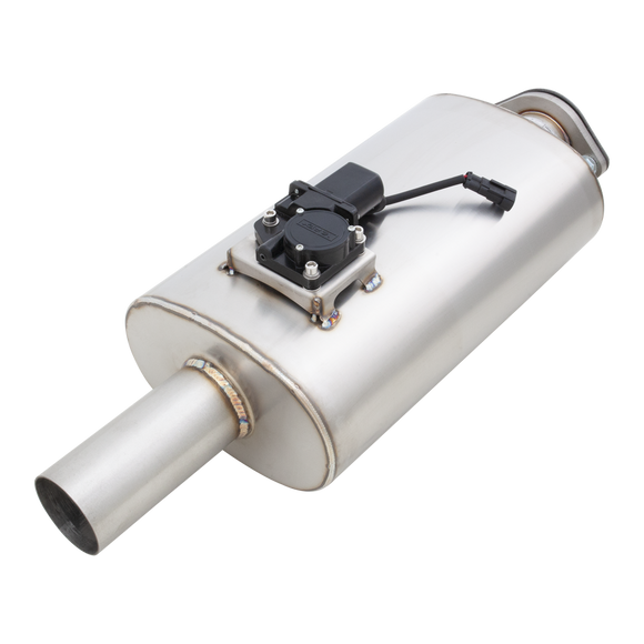 2.5Inch Inlet Oval Varex muffler XFORCE | XFORCE | Empire Performance