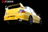 MITSUBISHI LANCER EVO 7-8-9 CT9A (01-07) 3" Inch Stainless Steel Catback Exhaust System With Varex XFORCE