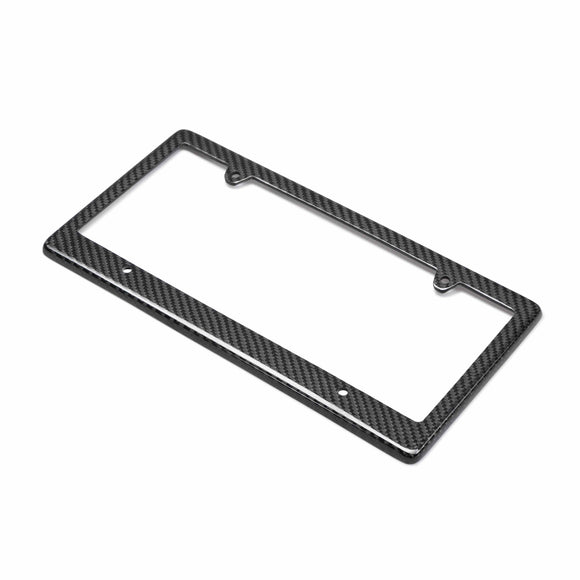 UNIVERSAL Seibon Carbon Fibre License Plate Frame 4 Holes