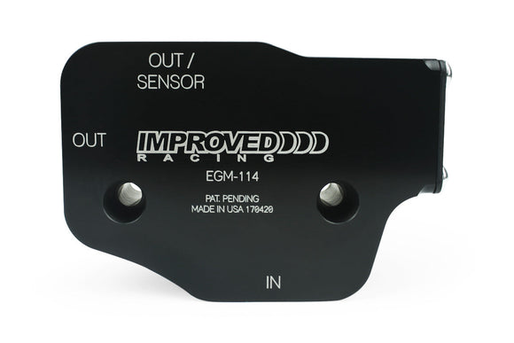 VE-F, ADAPTER, THERMOSTATIC, OIL COOLER, EGM-114 by Improved Racing. Available online at VCM Performance 