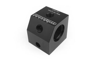 COMPACT, IN-LINE OIL SENSOR BLOCK, DUAL, (NO ADAPTORS) by Improved Racing. Available online at VCM Performance 