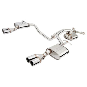 FORD GT, GT-P (2003-2005) BA V8 SEDAN 2.5" Inch Raw Stainless Steel Catback Exhaust System XFORCE
