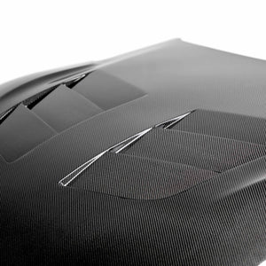 Toyota Supra (2020-UP) A90 Seibon TSII-Style Carbon Fibre Hood Double-Sided Carbon