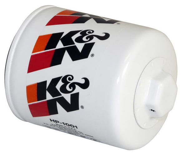 HP-1001 K&N Oil Filter by K&N. Available online at VCM Performance 