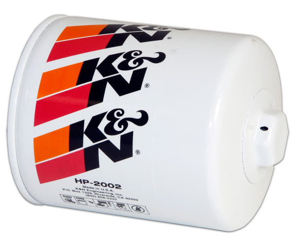 HP-2002 K&N Oil Filter by K&N. Available online at VCM Performance 