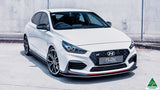 Hyundai i30N (2017-2021)  Fastback PD Front Lip Splitter & Reinforcement Brackets