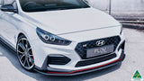 Hyundai i30N (2017-2021)  Fastback PD Front Lip Splitter & Reinforcement Brackets