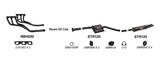 Redback Performance Exhaust System for Holden Commodore (08/1997 - 08/2004), Calais (08/1997 - 08/2004), HSV XU6 (08/1997 - 08/2004)