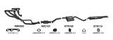 Redback Performance Exhaust System for Holden Commodore (08/1988 - 04/1995), Calais (08/1988 - 04/1995)