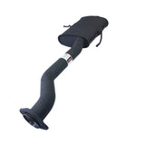 Redback 2.5" Centre Muffler Exhaust for Holden Commodore VS Sedan with Live Axle