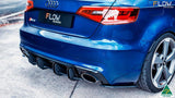 Audi RS3 (2013-2020)  8V Sportback (Pre-Facelift) Rear Pods/Spats V3 (Pair)