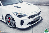Kia Stinger (2017-2023)  CK GT Front Lip Splitter & Bumper Reinforcement Brackets