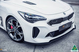 Kia Stinger (2017-2023)  CK GT Front Lip Splitter & Bumper Reinforcement Brackets