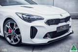 Kia Stinger (2017-2023)  CK GT Front Lip Splitter & Bumper Reinforcement Brackets