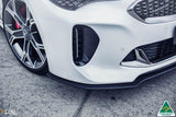 Kia Stinger (2017-2023)  CK GT Front Lip Splitter & Bumper Reinforcement Brackets