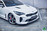Kia Stinger (2017-2023)  CK GT Front Lip Splitter & Bumper Reinforcement Brackets