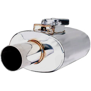 4" Inch Inlet & 4" Inch Outlet Oval Varex Muffler XFORCE