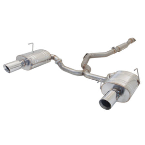 SUBARU LIBERTY GEN 5 GT BM9 BR9 EJ25 TURBO (10/2009-01/2015) Stainless Steel 3" Cat Back Exhaust System - XForce