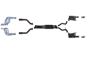 Ford Mustang (2015-2017) 6th-Generation-  Convertible 2015 Onward 5.0L Headers, Cats And Twin 3"Inch System LH Drive Only