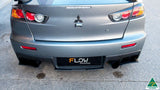 Lancer Evolution X Rear Valance (3 Piece)