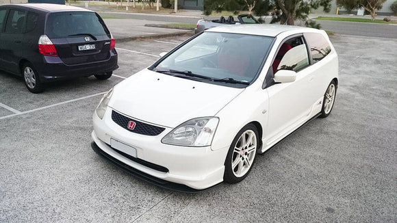 Honda Civic (2001-2007)  Type R Front Splitter & Spoiler