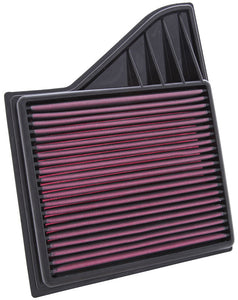 Ford Mustang (2010-2014) 33-2431 K&N Replacement Air Filter, Ford Mustang 3.7-4.6-5.0L, '10-14'