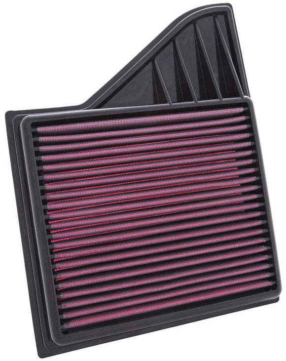 Ford Mustang (2010-2014) 33-2431 K&N Replacement Air Filter, Ford Mustang 3.7-4.6-5.0L, '10-14'