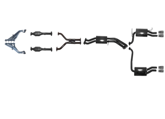 Ford Falcon (2002-2008) BA-BF-  GT BF 5.4L Boss Tri-Y Headers And Full System - Duel Outlet