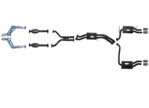 Ford Falcon (2014-2016) FG-X-  GT FG and FG-X XR8 5.0L Supercharged Coyote Tuned Headers And Full System - Duel Outlet