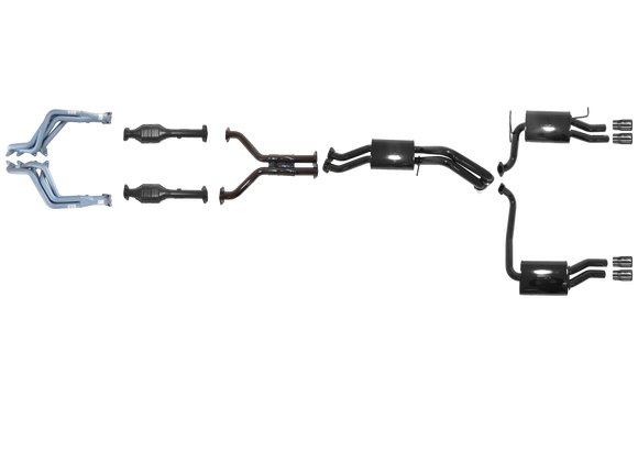 Ford Falcon (2014-2016) FG-X-  GT FG and FG-X XR8 5.0L Supercharged Coyote Tuned Headers And Full System - Duel Outlet