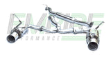 Subaru Forester Catback Exhaust Rear View