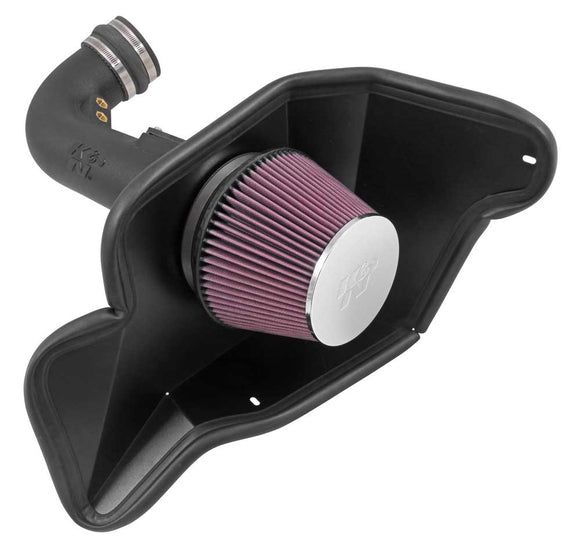 Ford Mustang (2015-2017) 63-2590 K&N Performance Air Intake System, Ford Mustang GT 5.0l V8, '15-17
