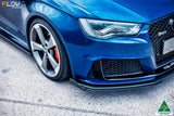 Audi RS3 (2013-2020)  8V Sportback (PFL) Front Lip Splitter V3