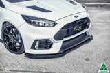 Ford Focus (2011-2018)  RS Front Lip Splitter (3 Piece) & Bumper Reinforcement Bracket